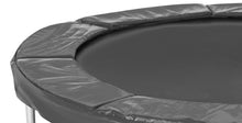Załaduj obraz do przeglądarki galerii, Trampolina Ogrodowa Mocna czarna 8 Fit 244cm