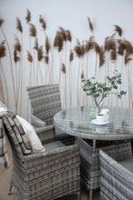 Załaduj obraz do przeglądarki galerii, Zestaw ogrodowy stół fotele popiel COCO 7 E1051