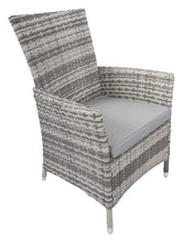 Załaduj obraz do przeglądarki galerii, Zestaw ogrodowy stół fotele popiel COCO 7 E1051